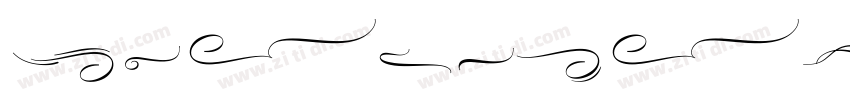 BLACKHAWK Swash字体转换